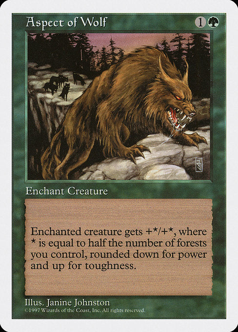 Aspect of Wolf (278) [Fifth Edition]