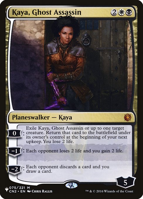 Kaya, Ghost Assassin (CN2-75) [The List]