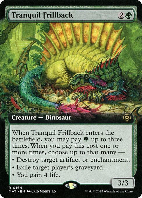 Tranquil Frillback (164) [March of the Machine: The Aftermath] [Extended Art]