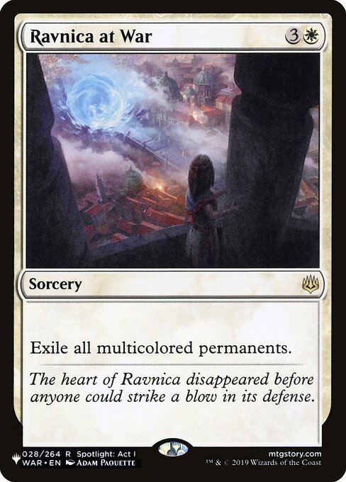 Ravnica at War (WAR-28) [The List]