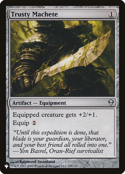 Trusty Machete (ZEN-209) [The List]