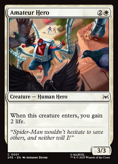 Amateur Hero (1) [Marvel's Spider-Man Eternal]