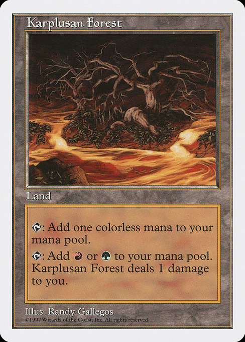 Karplusan Forest (421) [Fifth Edition]