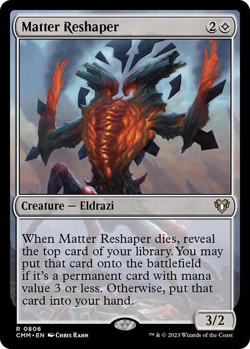 Matter Reshaper (806) [Commander Masters]