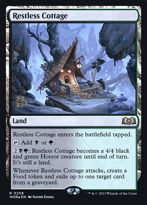 Restless Cottage (258s) [Wilds of Eldraine Promos]