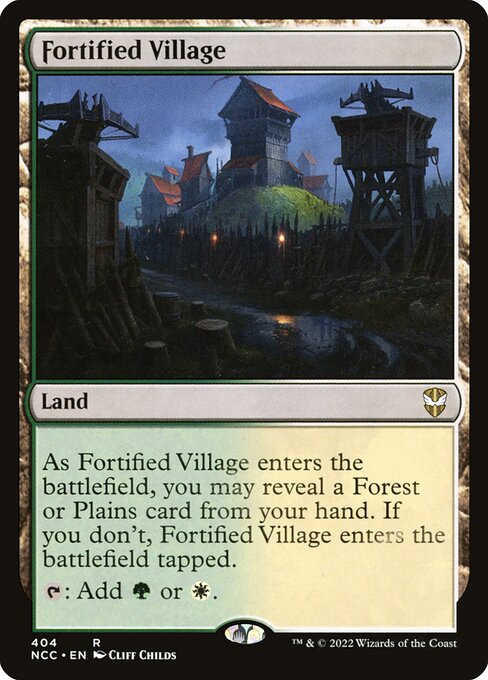 Fortified Village (404) [New Capenna Commander]