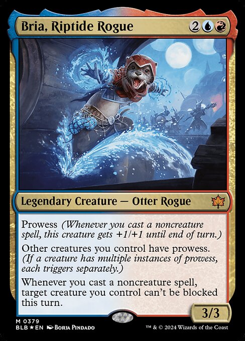 Bria, Riptide Rogue (379) [Bloomburrow]
