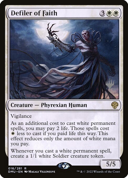 Defiler of Faith (16p) [Dominaria United Promos]