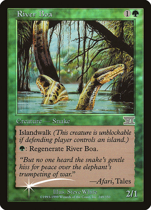 River Boa (1) [Friday Night Magic 2000]