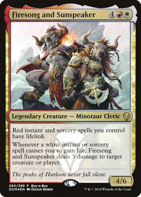 Firesong and Sunspeaker (280) [Dominaria]