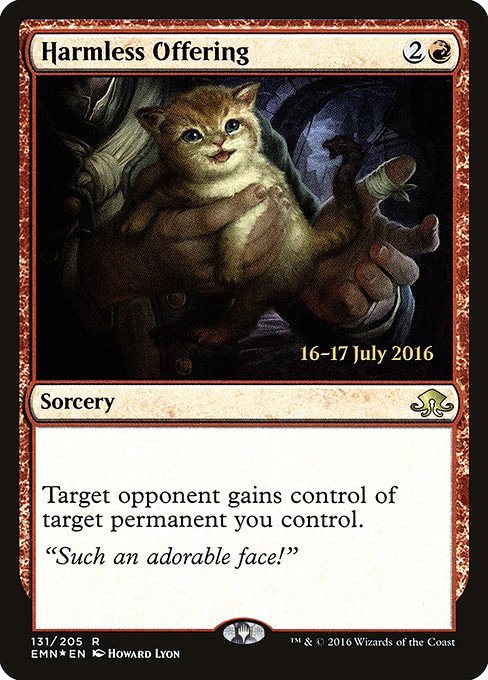 Harmless Offering (131s) [Eldritch Moon Promos]