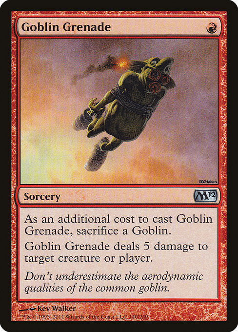 Goblin Grenade (140) [Magic 2012]