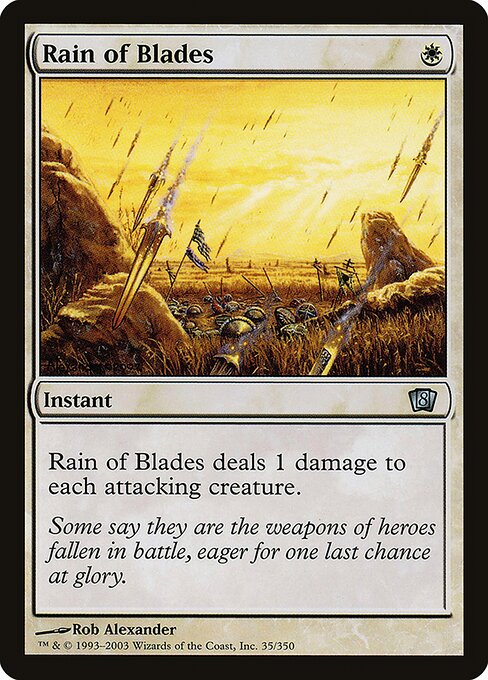 Rain of Blades (35★) [Eighth Edition]