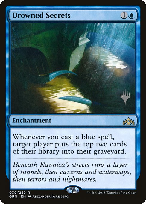 Drowned Secrets (39p) [Guilds of Ravnica Promos]