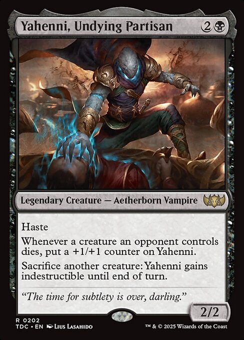 Yahenni, Undying Partisan (202) [Tarkir: Dragonstorm Commander]
