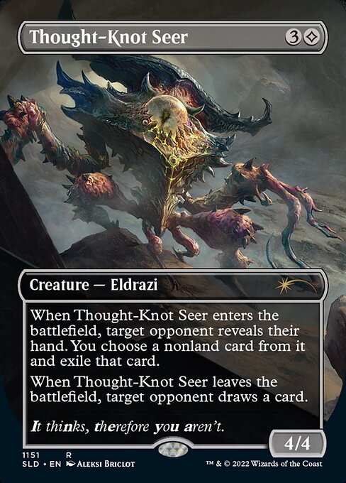 Thought-Knot Seer (1151) [Secret Lair Drop] [Borderless]