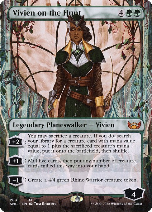 Vivien on the Hunt (283) [Streets of New Capenna] [Borderless]