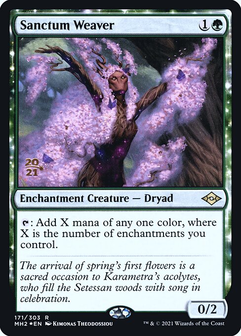 Sanctum Weaver (171s) [Modern Horizons 2 Promos]