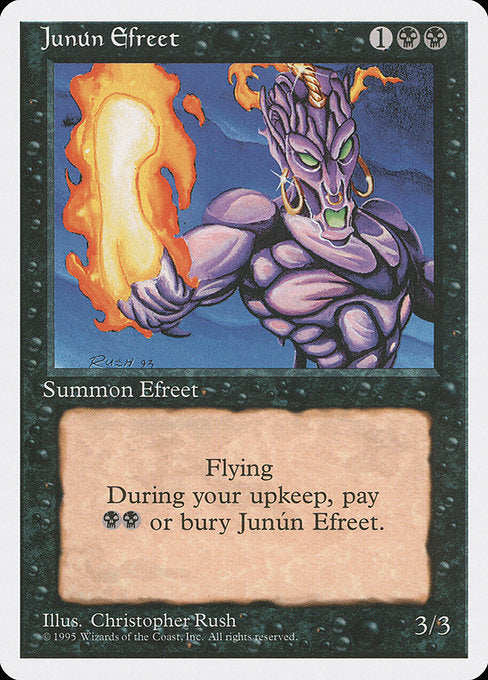 Junún Efreet (143) [Fourth Edition]