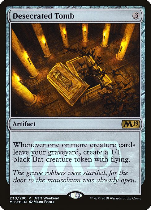Desecrated Tomb (230) [Core Set 2019 Promos]