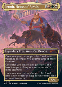 Jetmir, Nexus of Revels // Jetmir, Nexus of Revels (1555) [Secret Lair Drop] [Borderless] Reverse