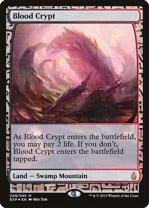 Blood Crypt (8) [Zendikar Expeditions]