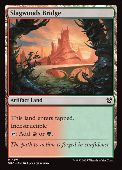 Slagwoods Bridge (171) [Aetherdrift Commander]