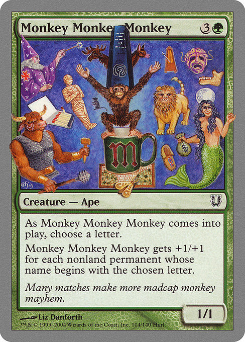Monkey Monkey Monkey (104) [Unhinged]