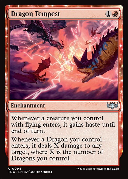 Dragon Tempest (94) [Tarkir: Dragonstorm Commander]