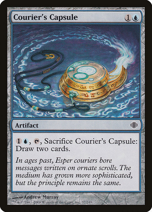 Courier's Capsule (37) [Shards of Alara]