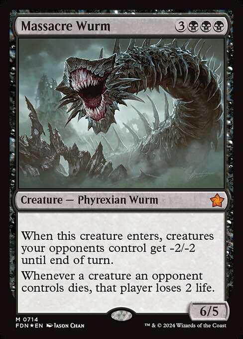 Massacre Wurm (714) [Foundations]