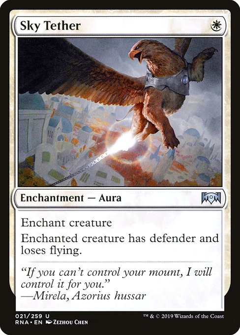 Sky Tether (21) [Ravnica Allegiance]