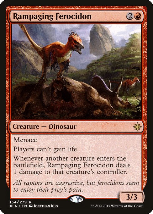Rampaging Ferocidon (154) [Ixalan]