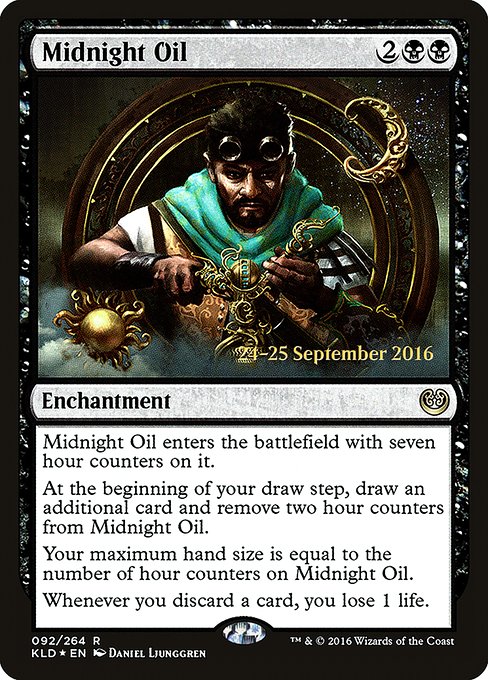 Midnight Oil (92s) [Kaladesh Promos]