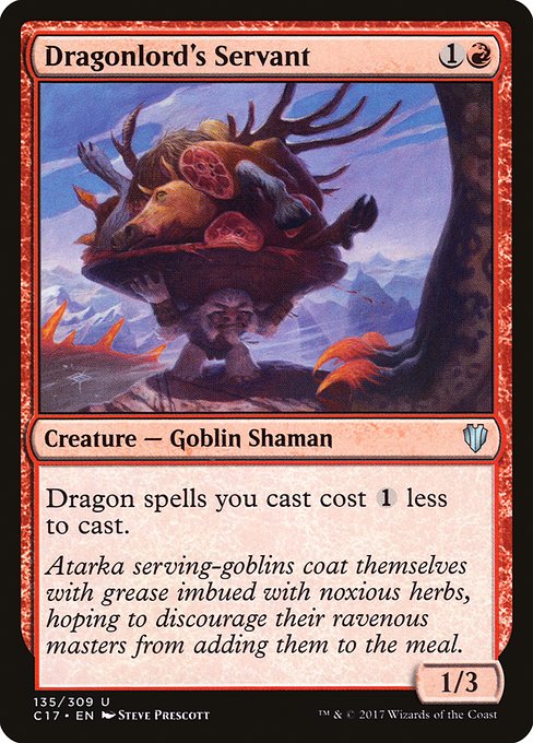 Dragonlord's Servant (135) [Commander 2017]