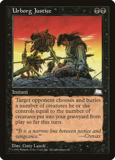 Urborg Justice (84) [Weatherlight]