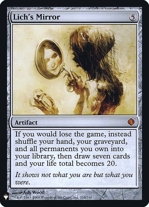 Lich's Mirror (ALA-210) [The List]
