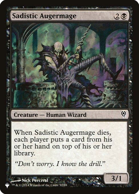Sadistic Augermage (DDM-52) [The List]