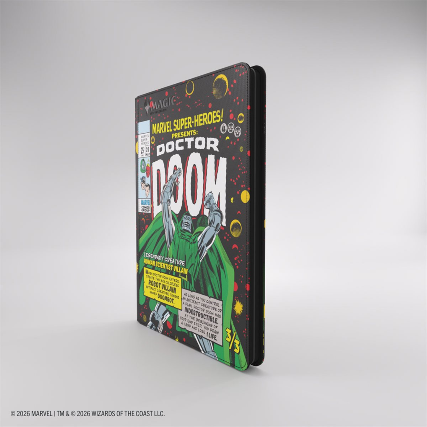 Marvel Super Heroes: Zip-Up Album 18-Pkt: Doctor Doom