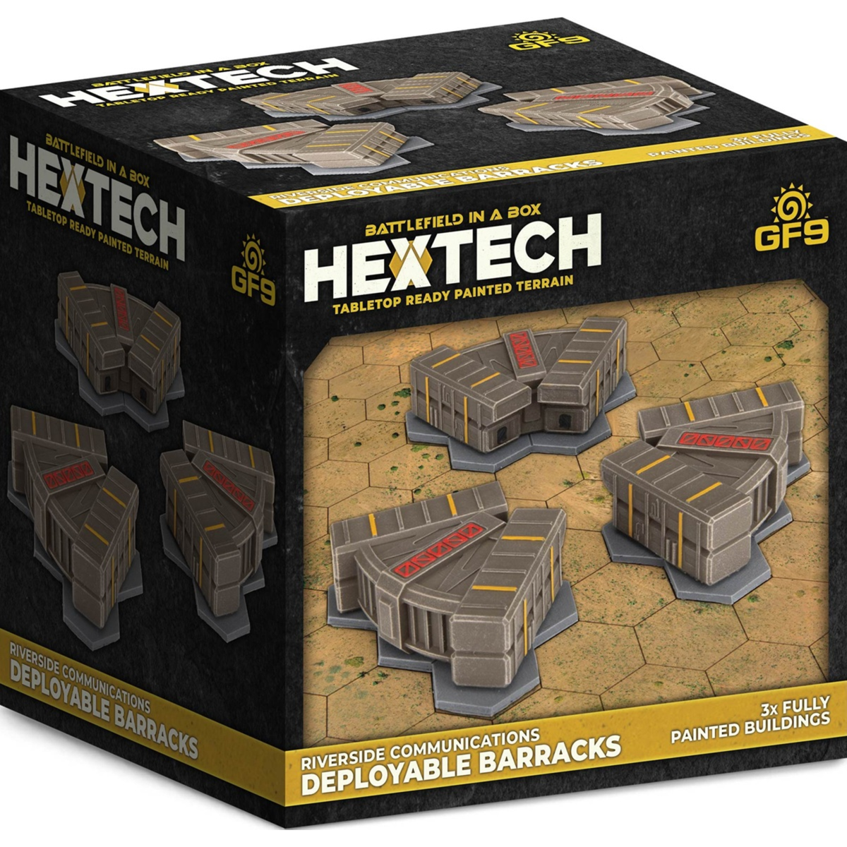 Deployable Barracks Hextech Riverside Communications