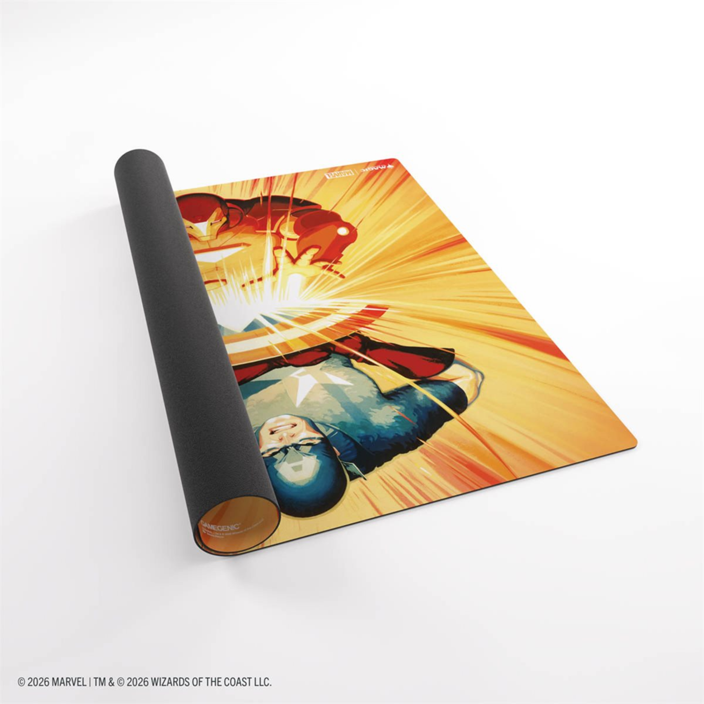 Marvel Super Heroes: Iron Man/Captain America Prime 2 Player Playmat