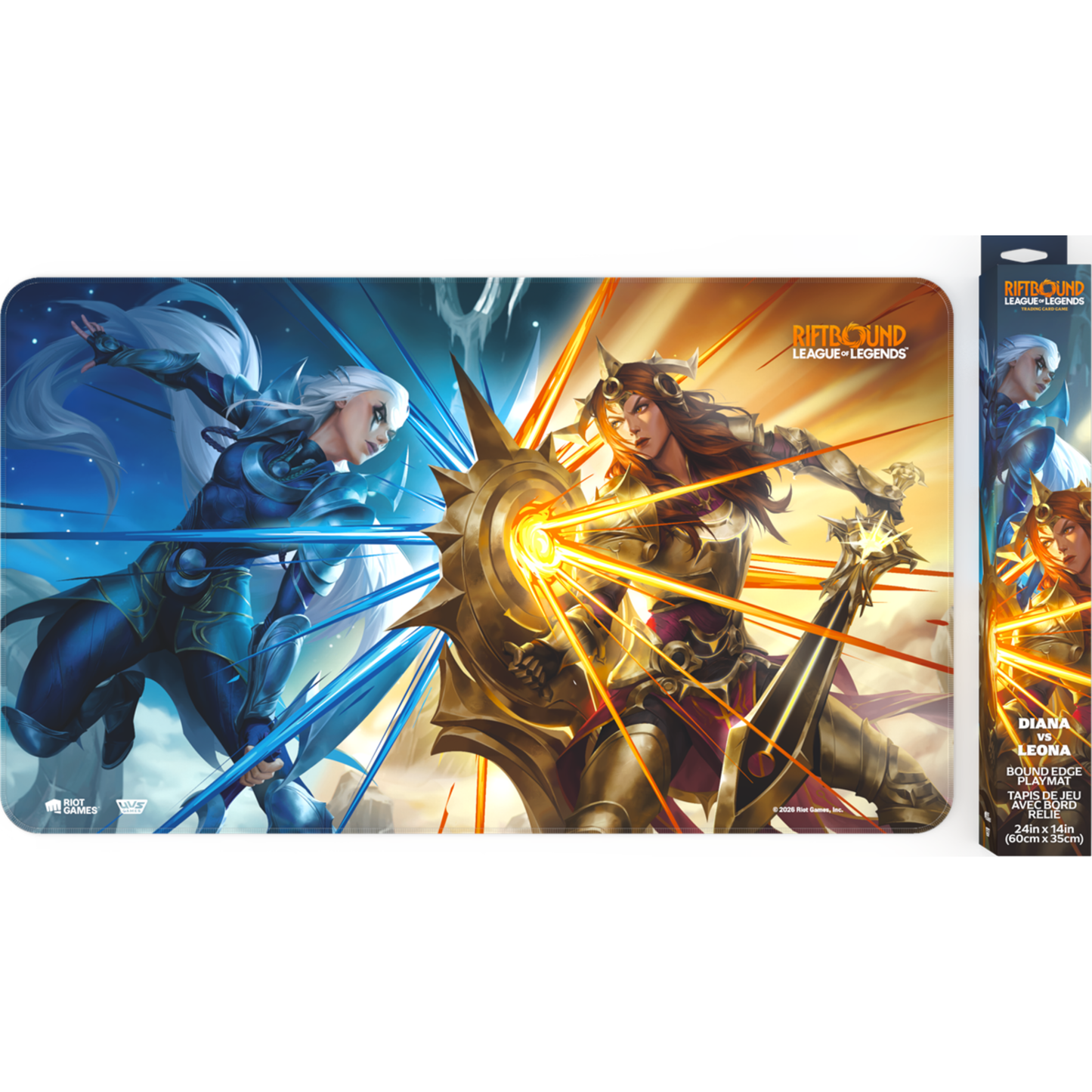 Riftbound Vendetta Playmat: Diana vs. Leona