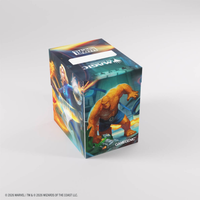 Marvel Super Heroes: Soft Dynacrate XL(100ct) Deck Box:Fantastic Four Unleashed