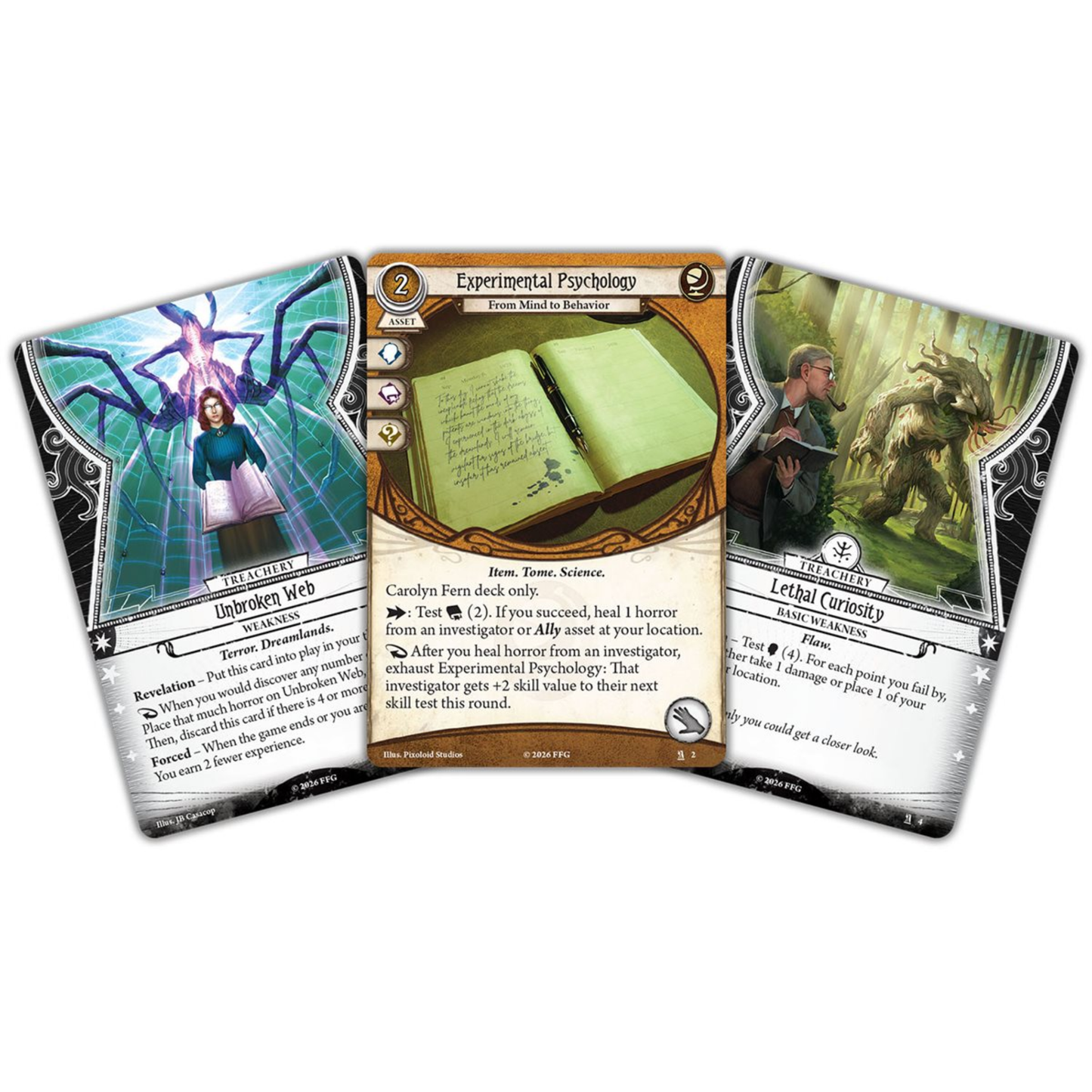 Arkham Horror Carolyn Fern Investigator Deck