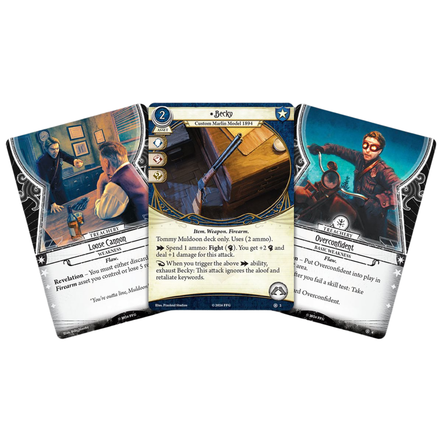 Arkham Horror Tommy Muldoon Investigator Deck
