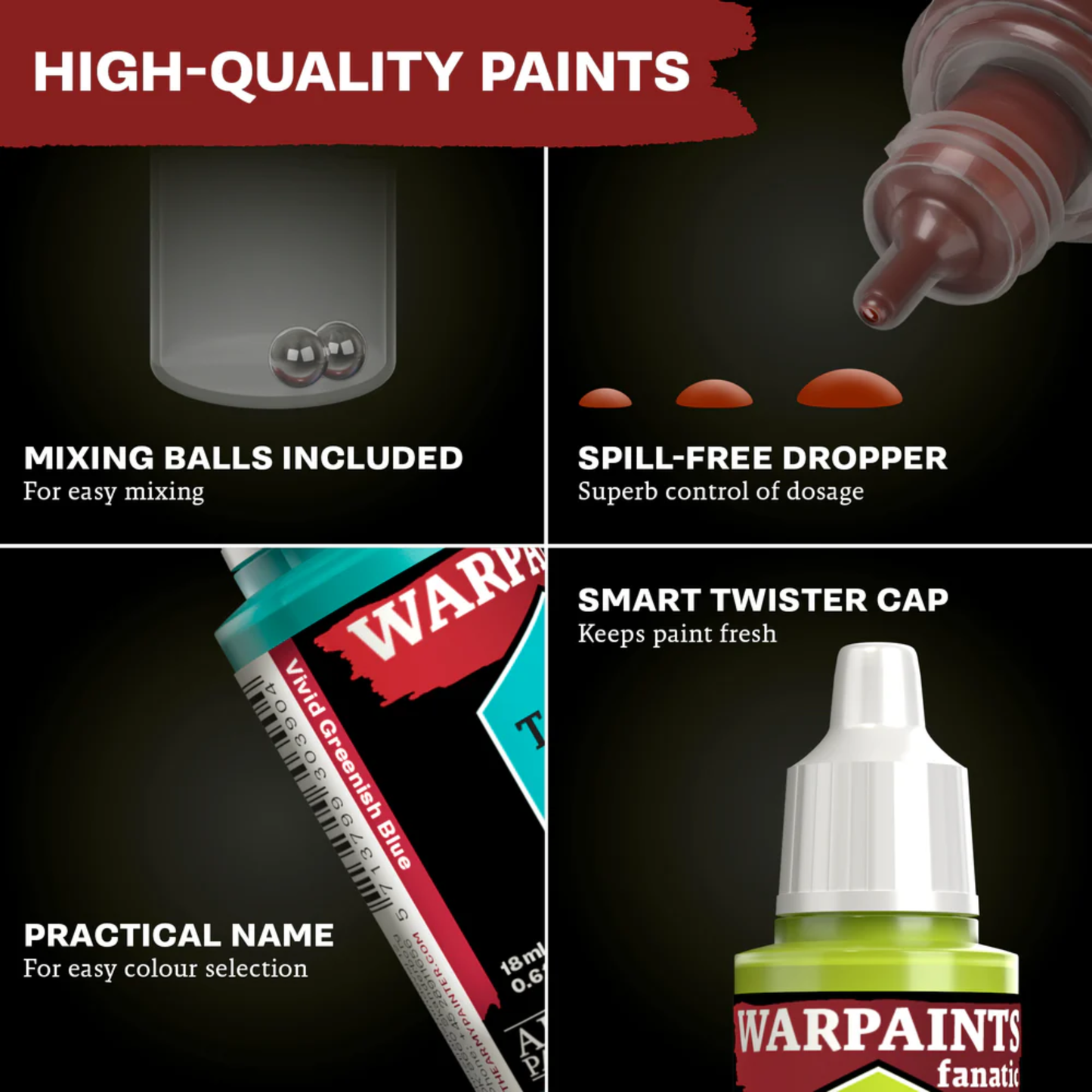 Warpaints Fanatic Metallics Set