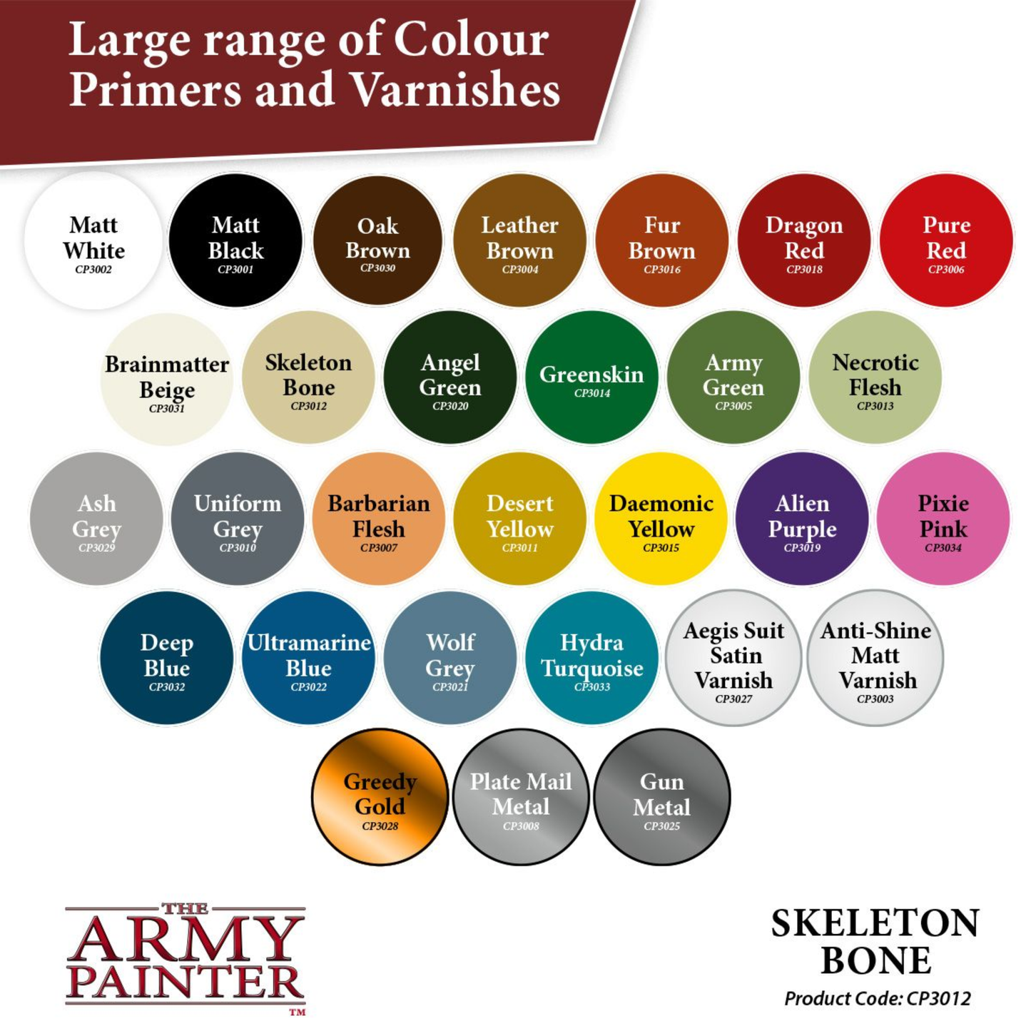 Skeleton Bone Color Primer (2026 package update)