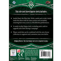Arkham Horror Andre Patel Investigator Deck