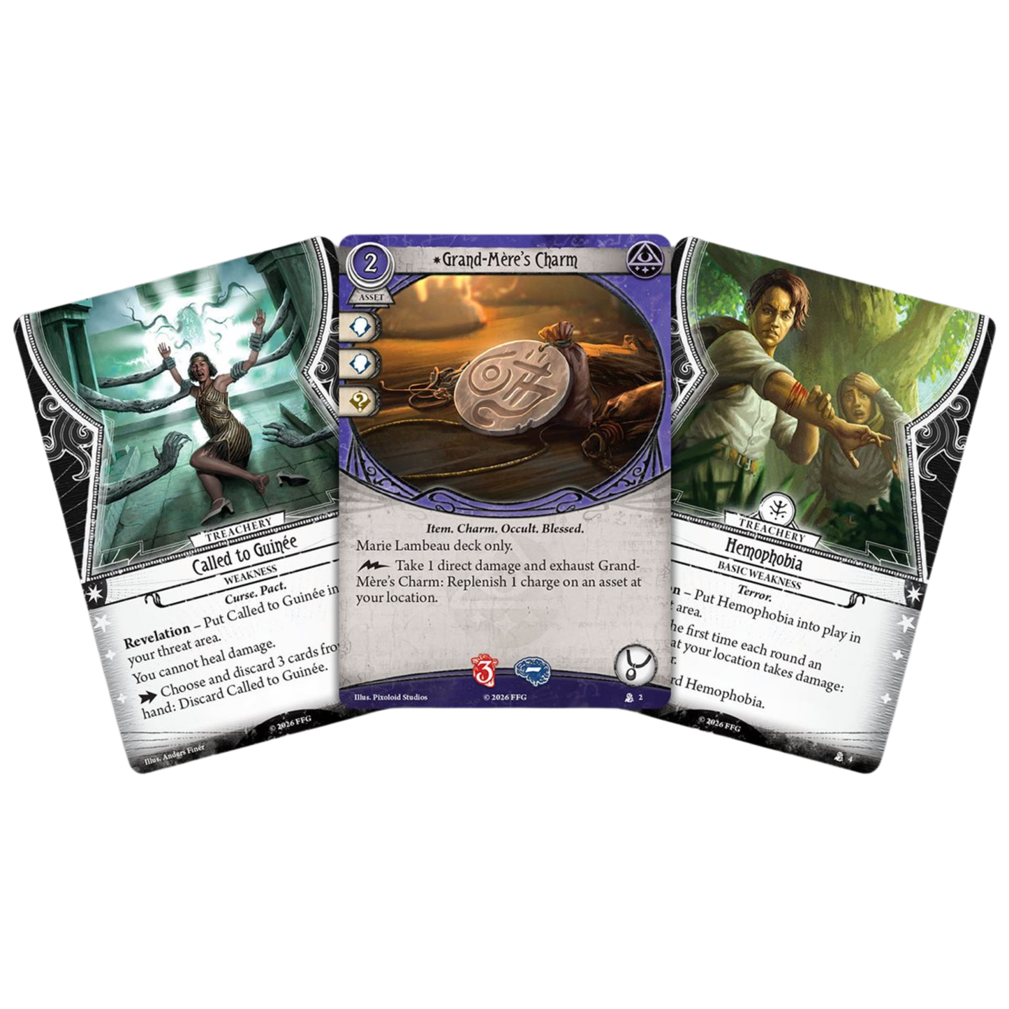 Arkham Horror Marie Lambeau Investigator Deck