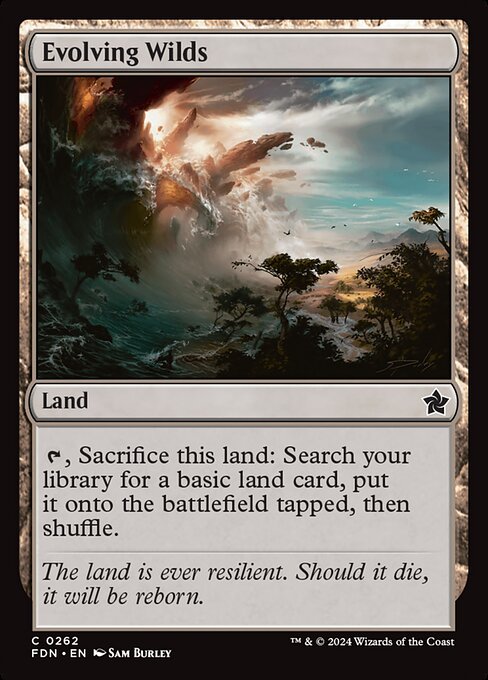 Evolving Wilds (262) [Foundations]